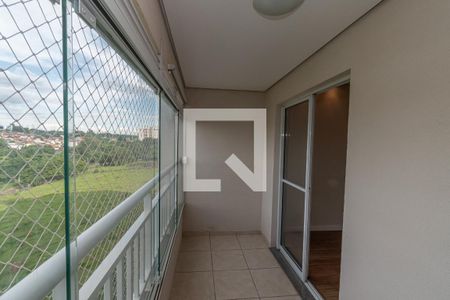 Varanda da Sala de apartamento para alugar com 2 quartos, 56m² em Jardim Santa Clara do Lago II, Hortolândia