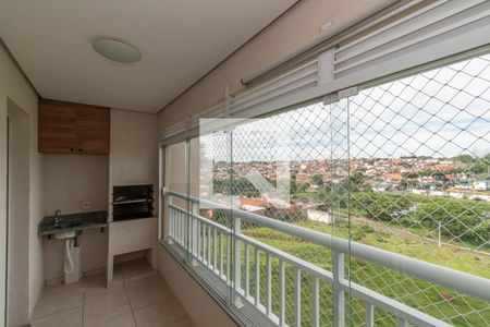 Varanda Gourmet de apartamento para alugar com 2 quartos, 56m² em Jardim Santa Clara do Lago II, Hortolândia