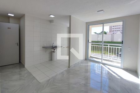 Sala de apartamento para alugar com 2 quartos, 52m² em Vila Palacios, Campinas