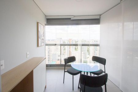 Varanda de apartamento para alugar com 1 quarto, 50m² em Jardim das Acacias, São Paulo