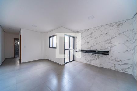 Sala de apartamento para alugar com 2 quartos, 58m² em Vila Eldizia, Santo André