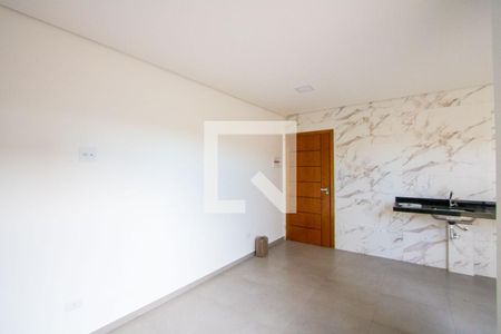 Sala/Cozinha de apartamento para alugar com 2 quartos, 58m² em Vila Eldizia, Santo André