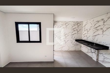 Sala - Sala de Jantar de apartamento para alugar com 2 quartos, 58m² em Vila Eldizia, Santo André