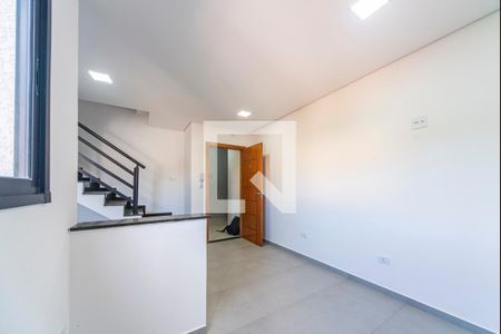 Sala de apartamento à venda com 2 quartos, 115m² em Vila Eldizia, Santo André