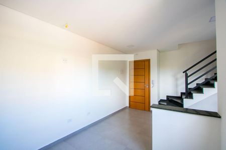 Sala de apartamento à venda com 2 quartos, 115m² em Vila Eldizia, Santo André