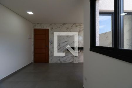 Sala de apartamento para alugar com 2 quartos, 58m² em Vila Eldizia, Santo André