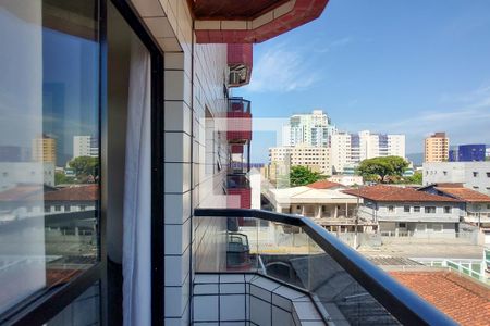 Sacada de apartamento para alugar com 1 quarto, 40m² em Vila Caiçara, Praia Grande