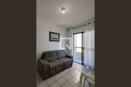 Sala de apartamento para alugar com 1 quarto, 40m² em Vila Caiçara, Praia Grande