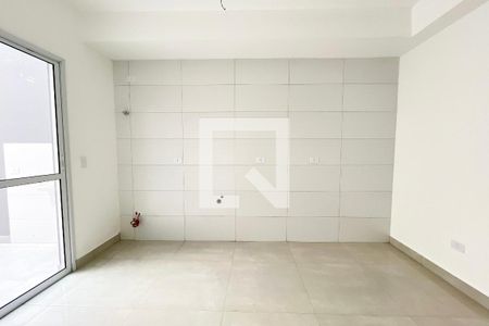 Sala/Cozinha de apartamento para alugar com 1 quarto, 55m² em Vila Mangalot, São Paulo