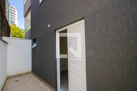 Área externa do quarto 1 de apartamento para alugar com 3 quartos, 90m² em Vila Assunção, Santo André