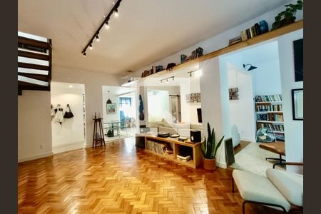 Sala de apartamento à venda com 3 quartos, 300m² em Gávea, Rio de Janeiro