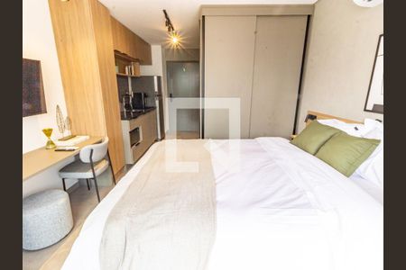 Quarto de apartamento para alugar com 1 quarto, 26m² em Vila Regente Feijó, São Paulo