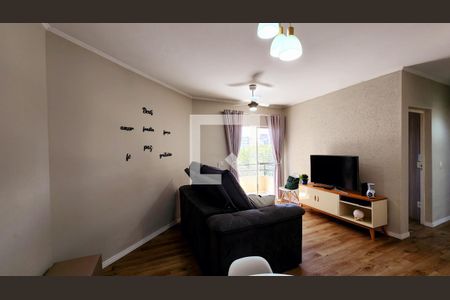 Sala de apartamento à venda com 3 quartos, 79m² em Jardim Bufalo, Jundiaí