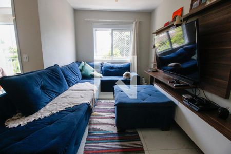 Sala de apartamento para alugar com 3 quartos, 78m² em Parque Assuncao, Taboão da Serra