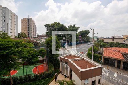 Vista da Sala de apartamento para alugar com 3 quartos, 78m² em Parque Assuncao, Taboão da Serra