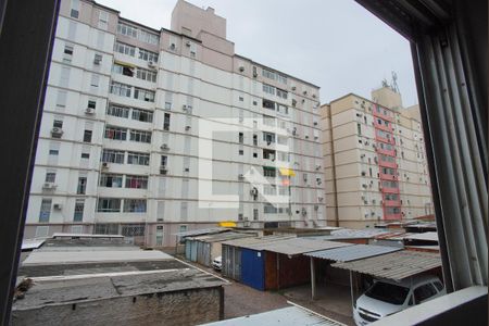 Sala - Vista de apartamento à venda com 1 quarto, 40m² em Humaitá, Porto Alegre