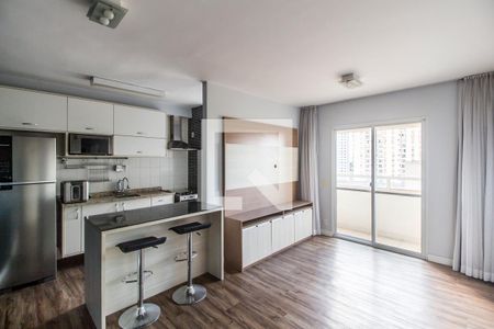 Sala  de apartamento à venda com 3 quartos, 72m² em Tamboré, Barueri