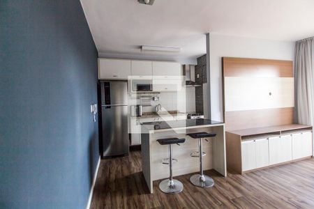 Sala  de apartamento à venda com 3 quartos, 72m² em Tamboré, Barueri