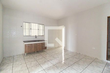 Sala/Cozinha de casa para alugar com 2 quartos, 42m² em Jardim Cibele, São Paulo