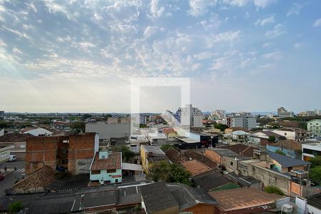 Vista da Sala/Quarto de apartamento à venda com 1 quarto, 36m² em Centro, São Leopoldo