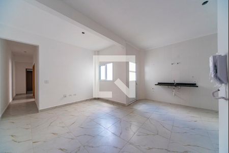 Sala de apartamento para alugar com 3 quartos, 90m² em Vila Assunção, Santo André