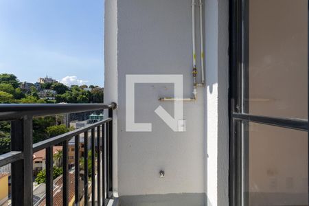 Sala / Quarto Varanda de apartamento para alugar com 1 quarto, 44m² em São Cristóvão, Rio de Janeiro