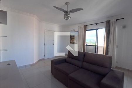 Sala de apartamento para alugar com 3 quartos, 107m² em Ponta da Praia, Santos