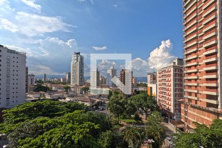 Vista da Varanda da Sala de apartamento para alugar com 3 quartos, 107m² em Ponta da Praia, Santos