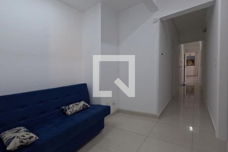 Corredor de apartamento para alugar com 3 quartos, 107m² em Ponta da Praia, Santos