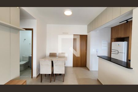 Detalhe Sala de apartamento para alugar com 1 quarto, 62m² em Boqueirão, Santos