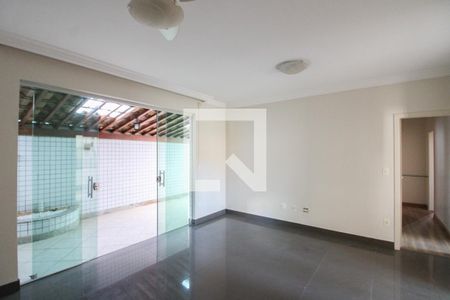 Sala de apartamento à venda com 3 quartos, 112m² em Dona Clara, Belo Horizonte