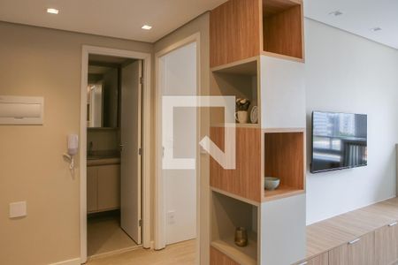 Sala e Cozinha de apartamento para alugar com 1 quarto, 34m² em Perdizes, São Paulo