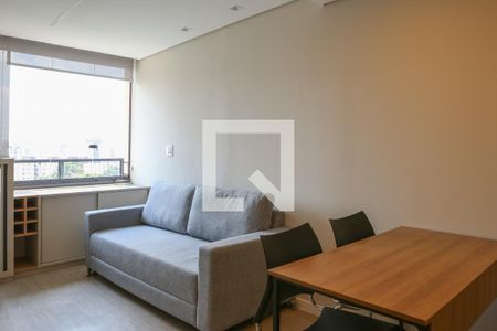 Sala e Cozinha de apartamento para alugar com 1 quarto, 34m² em Perdizes, São Paulo