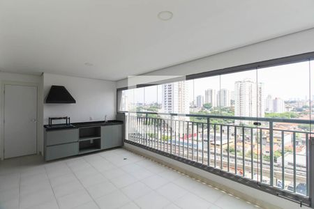 Varanda da Sala de apartamento para alugar com 3 quartos, 120m² em Vila Independencia, São Paulo