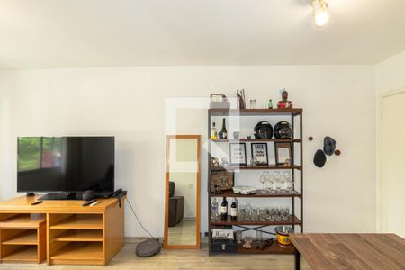 Sala de apartamento à venda com 1 quarto, 41m² em Indianópolis, São Paulo