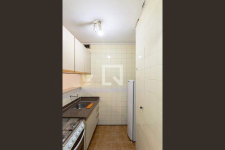 Cozinha de apartamento à venda com 1 quarto, 41m² em Indianópolis, São Paulo