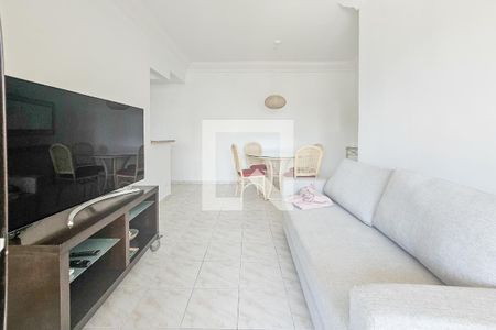 Sala de apartamento para alugar com 2 quartos, 70m² em Balneario Guarujá, Guarujá