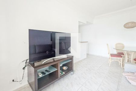 Sala de apartamento para alugar com 2 quartos, 70m² em Balneario Guarujá, Guarujá