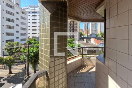 Varada da Sala de apartamento para alugar com 3 quartos, 240m² em Gonzaga, Santos