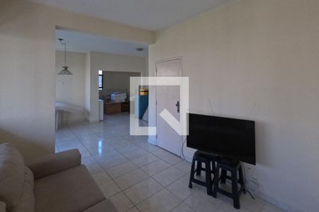 Sala dois ambientes de apartamento para alugar com 3 quartos, 240m² em Gonzaga, Santos