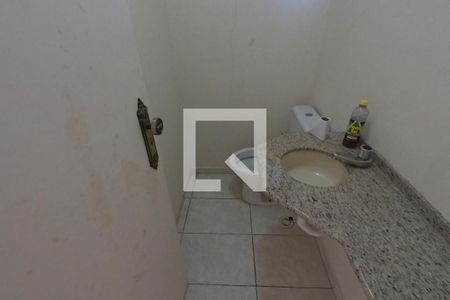 Lavabo Sala de apartamento para alugar com 3 quartos, 240m² em Gonzaga, Santos