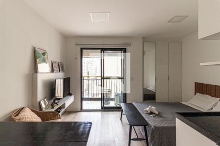 Studio de kitnet/studio para alugar com 1 quarto, 27m² em Campos Elíseos, São Paulo