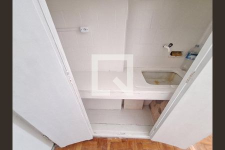 Sala/cozinha de apartamento para alugar com 1 quarto, 34m² em Centro, Rio de Janeiro