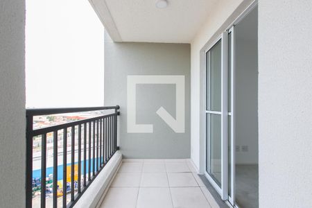 Varanda da Sala de apartamento à venda com 2 quartos, 43m² em Vila Norma, São Paulo