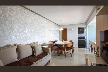 Sala de apartamento à venda com 3 quartos, 96m² em Palmares, Belo Horizonte