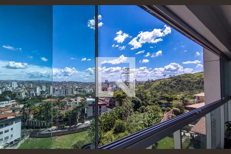 Sala de apartamento à venda com 3 quartos, 96m² em Palmares, Belo Horizonte