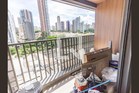 Sala/Quarto - Varanda de apartamento para alugar com 1 quarto, 25m² em Vila Regente Feijó, São Paulo