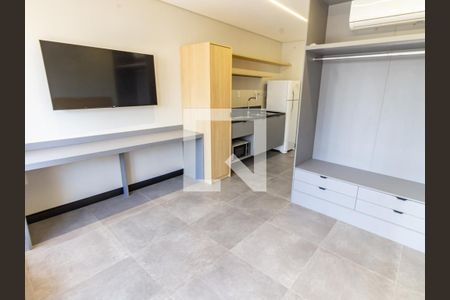 Sala/Quarto de apartamento para alugar com 1 quarto, 25m² em Vila Regente Feijó, São Paulo