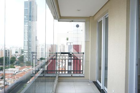 varanda de apartamento para alugar com 1 quarto, 50m² em Jardim Anália Franco, São Paulo