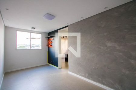 Sala de apartamento à venda com 2 quartos, 49m² em Vila Homero Thon, Santo André